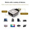 FS12502B (2) Переходник Mini DisplayPort to DisplayPort Female 8K