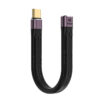 FS13422-1 Flaches, kurzes USB 4-FPC-Verlängerungskabel, Stecker auf Buchse