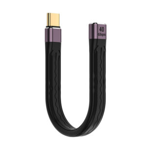 كابل تمديد USB 4 مسطح قصير FPC ذكر إلى أنثى