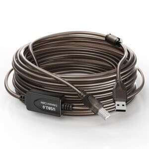 Активный USB 2.0 A Male to Type B Male кабель для принтера