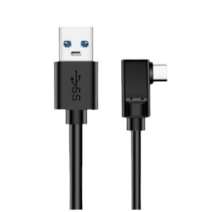 Angle USB 3.0 A Male to USB C Male Cable