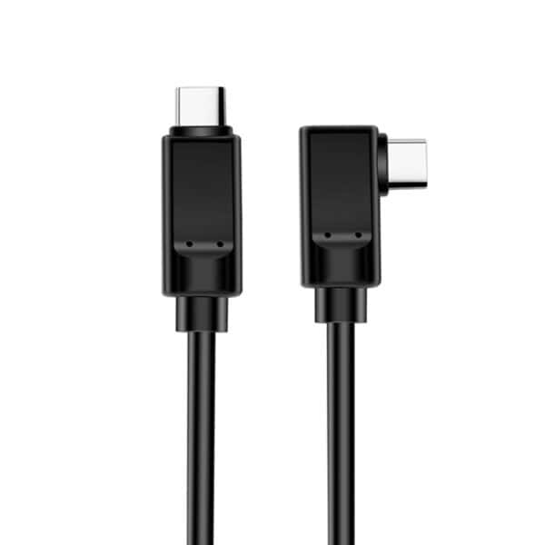كابل زاوية USB C ذكر إلى USB C ذكر 5 جيجابت في الثانية
