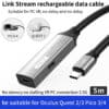FS16114 (1) USB Type C Мужской-Женский Повторитель Активный Удлинительный Кабель