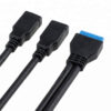 ФС16125-9 Двойной USB 3.0 Female to Motherboard 20Pin Header Cable