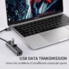 FS16209 (3) Адаптер USB 3.0 Type A Male на 3 порта RJ45 Female Gigabit Ethernet