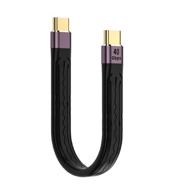 كابل USB 4 مسطح قصير FPC