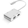 FS16628D (2) USB-C до HDMI DVI VGA USB 2.0 4 в 1 адаптер-концентратор