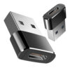FS16654 (1) Kupplung USB-A 2.0-Stecker auf USB-Typ-C-Buchse