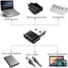 FS16654 (4) Kupplung USB-A 2.0-Stecker auf USB-Typ-C-Buchse