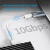 FS16659 (3) وصلة USB A 3.0 ذكر إلى USB Type C أنثى