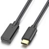 MからF_1 USB 3.2 Gen1 USB 3.0 タイプC オス - メス延長ケーブル