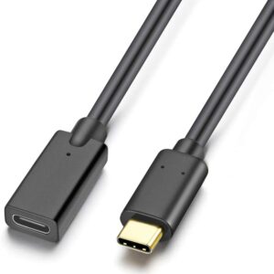 كابل تمديد USB 3.2 Gen1 USB 3.0 Type C ذكر إلى أنثى
