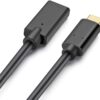 MからF_2 USB 3.2 Gen1 USB 3.0 タイプC オス - メス延長ケーブル