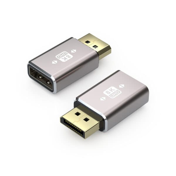 وصلة محول DisplayPort ذكر إلى DisplayPort أنثى