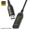 FSO4001 (1) كابل تمديد الألياف الضوئية USB 3.0 A ذكر إلى أنثى AOC