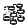 FS13009 (5) سلك طاقة من NEMA 1-15P إلى NEMA 5-15R بمقابس 3/6