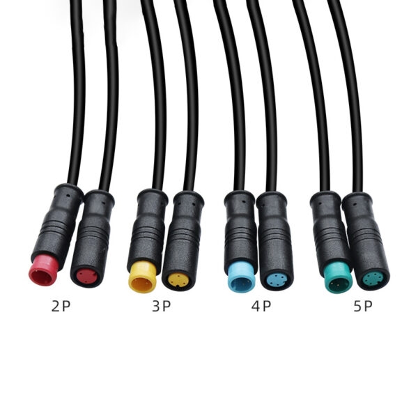M8 IP65 Wasserdichter Stecker 2/3/4/5 Pin Anschlusskabel