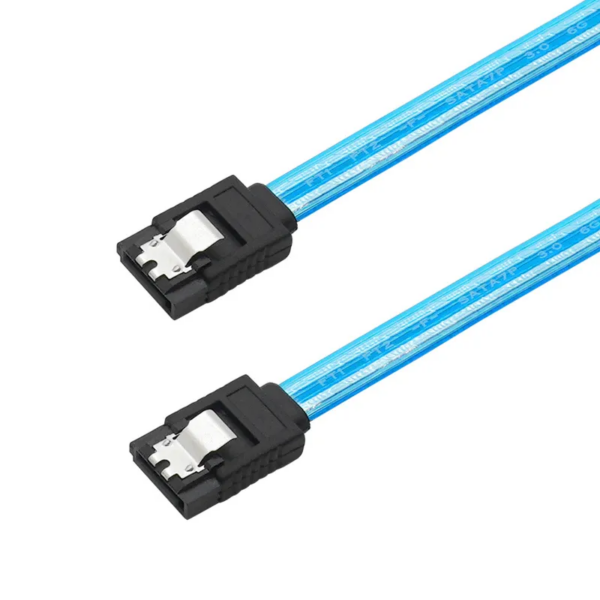 كابل بيانات محرك الأقراص الصلبة للكمبيوتر SATA III 3.0 Buckle المستقيم