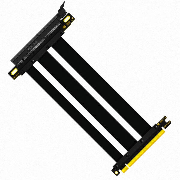 كابل محول بطاقة تمديد زاوية PCIE 5.0 X16