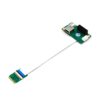 FS19120-1 كابل محول فتحة بطاقة NGFF M.2 Key A/E إلى PCI-E Express USB Riser