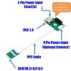 FS19120-6 كابل محول فتحة بطاقة NGFF M.2 Key A/E إلى PCI-E Express USB Riser