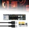 FS19121-4 كابل تمديد USB3.0 PCIE 1X
