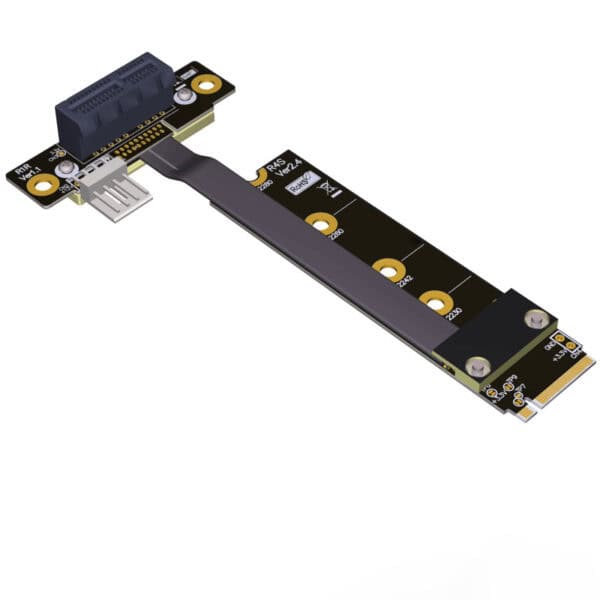 كابل شريطي لتمديد بطاقة محول PCIE Riser