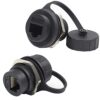 FSP4521 Coupleur de montage sur panneau RJ45 CAT6A UTP étanche IP67 de type rond